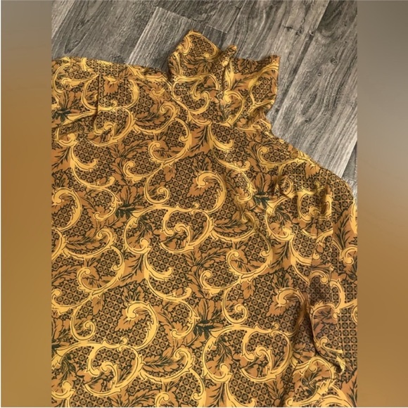 Jac Dale Women Brown Long Sleeve Blouse - Picture 15 of 16